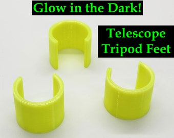 Glow in the Dark Telescope Tripod Feet