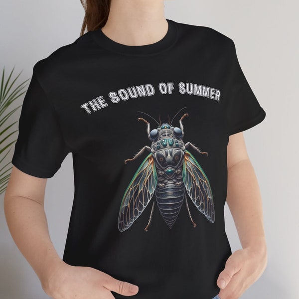 The Sound of Summer Cicada Shirt, lustiges Cicada T-Shirt, lustiges Käfer-Shirt, Insektenliebhaber-Shirt, Entomologe-Geschenk