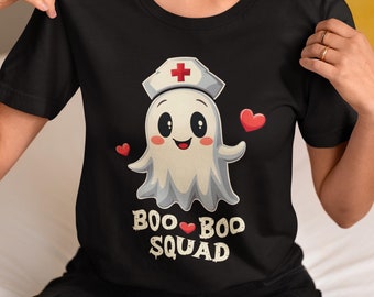 Boo Boo Squad Shirt, Halloween Nurse Shirt, Gift for Nurses, Boo Boo Crew Halloween Tee