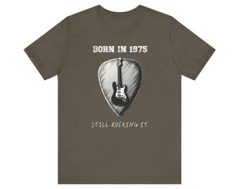 Personalized Guitar Lover Shirt, Custom Guitar Pick Tee, Personalized Shirt for Dad, Custom Guitar Player Tee