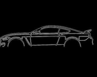 Gt350 Vector Ford Mustang 1965 Shelby GT350 Angled View Vector Cut File - Etsy