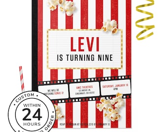 Cinema Movie Party Invitation