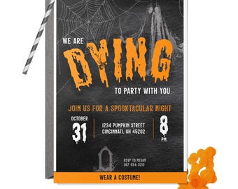 Spooky Halloween Party Invitation
