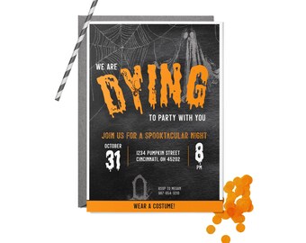Spooky Halloween Party Invitation