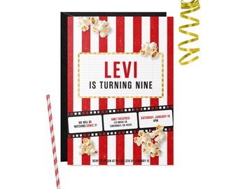 Cinema Movie Party Invitation
