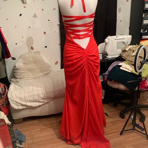 Robe de bal rouge image 9