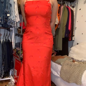 Robe de bal rouge image 3