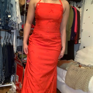 Robe de bal rouge image 1