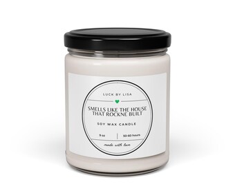 Smells Like the House That Rockne Built Scented Soy Candle - Football Fan Gift
