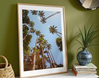 Palm Tree Photography Print | Los Angeles, Cali Vibes (Digital Download)