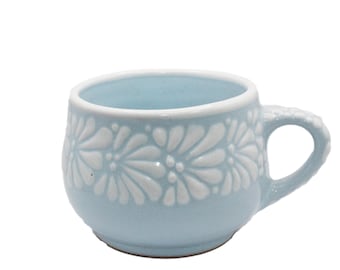 Talavera Kaffeetasse Handbemalt 10 oz - Taza Chocolatera de Talavera