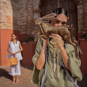 Liebre Crossbody Mexican Handbag Artisan Made