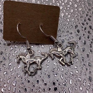 Horse earrings
