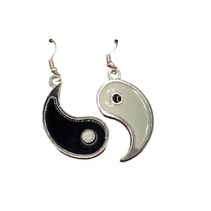 Ying and Yang Earrings