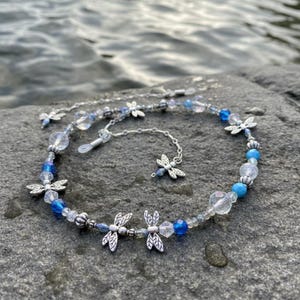 Water Lily Dragonfly Glasses Chain