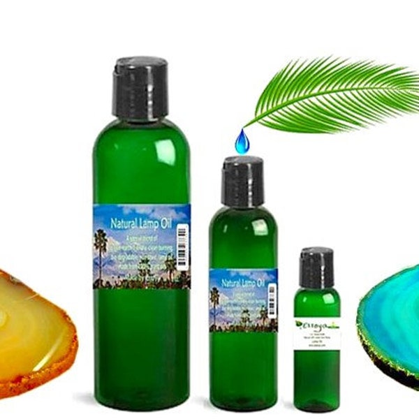 Lamp Oil - Natural, Eco-Friendly, Non Toxic, & Made from Plants