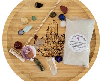 littleGarden♡ Amazon.com: LotsOfZen Mini Zen Garden for Desk (9.5 Inch