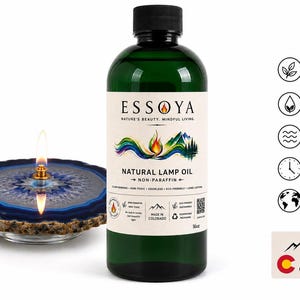 Natural Lamp Oil – Premium, Clean Burning, Eco-Friendly