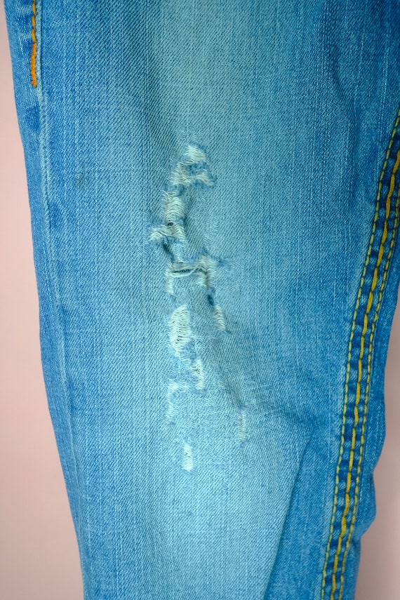 y2k era True Religion brand jeans, Men's Small - image 9