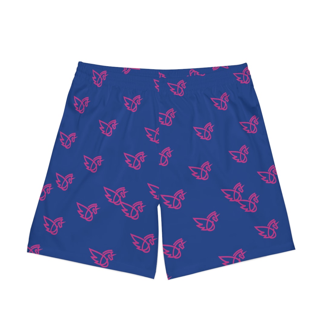 Men's Unicorn Landing Logo Swim Shorts - Etsy