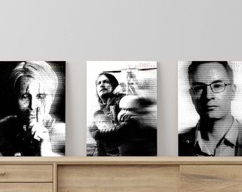Death Stranding Art Poster Set, Gaming Room Decor (Digital Download)