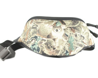 Mama Bear Cute Paw Sport Waist Bag Fanny Pack Adjustable For Hike