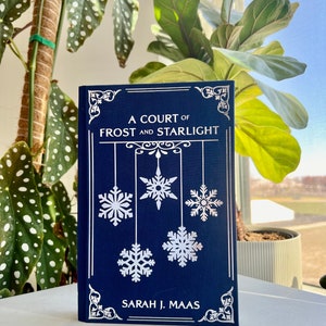 ACOFAS Bookbinding Cover Design SVG Files, Acourt of Frost and ...