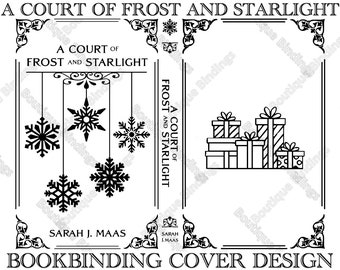 A Court of Frost and Starlight Book Cover Design SVG, ACOTAR Series (Digital Download)