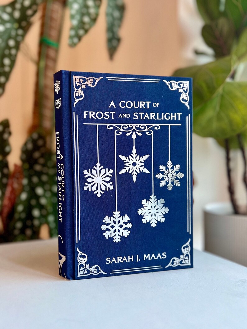 Handbound A Court of Frost and Starlight Rebound Book | Silver Foil ...
