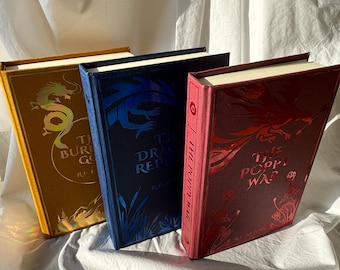 The Poppy War TRILOGY SET by R.F. Kuang - Rebind
