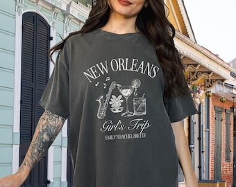 New Orleans Bachelorette Shirt, Nola Bachelorette, Bourbon Street Bachelorette, Louisiana Bachelorette Party Shirts, Custom Wedding Shirt