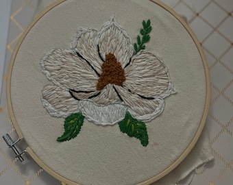 Custom Embroidery Flower