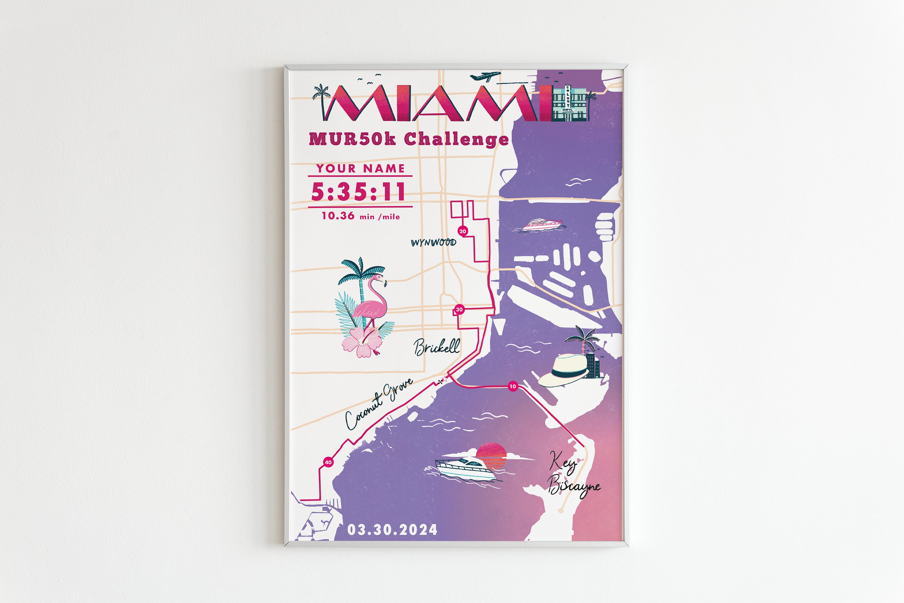 YOUR Custom Route Map - Ask Us Anything - Etsy