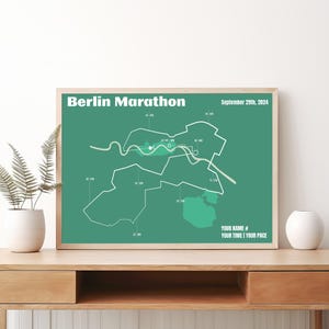 Berlijn | Aangepaste marathonkaart