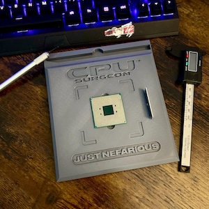 Notebook Surgeon ™ (Pin-Reparaturschale für Notebooks, AM3, AM4, Pc-Gebäude, Tech-Computer, Gaming-PC, Homelab)