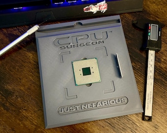 CPU Surgeon™ (plateau de réparation de broches pour processeurs AMD, am3, am4, construction de PC, ordinateurs techniques, PC de jeu, Homelab)