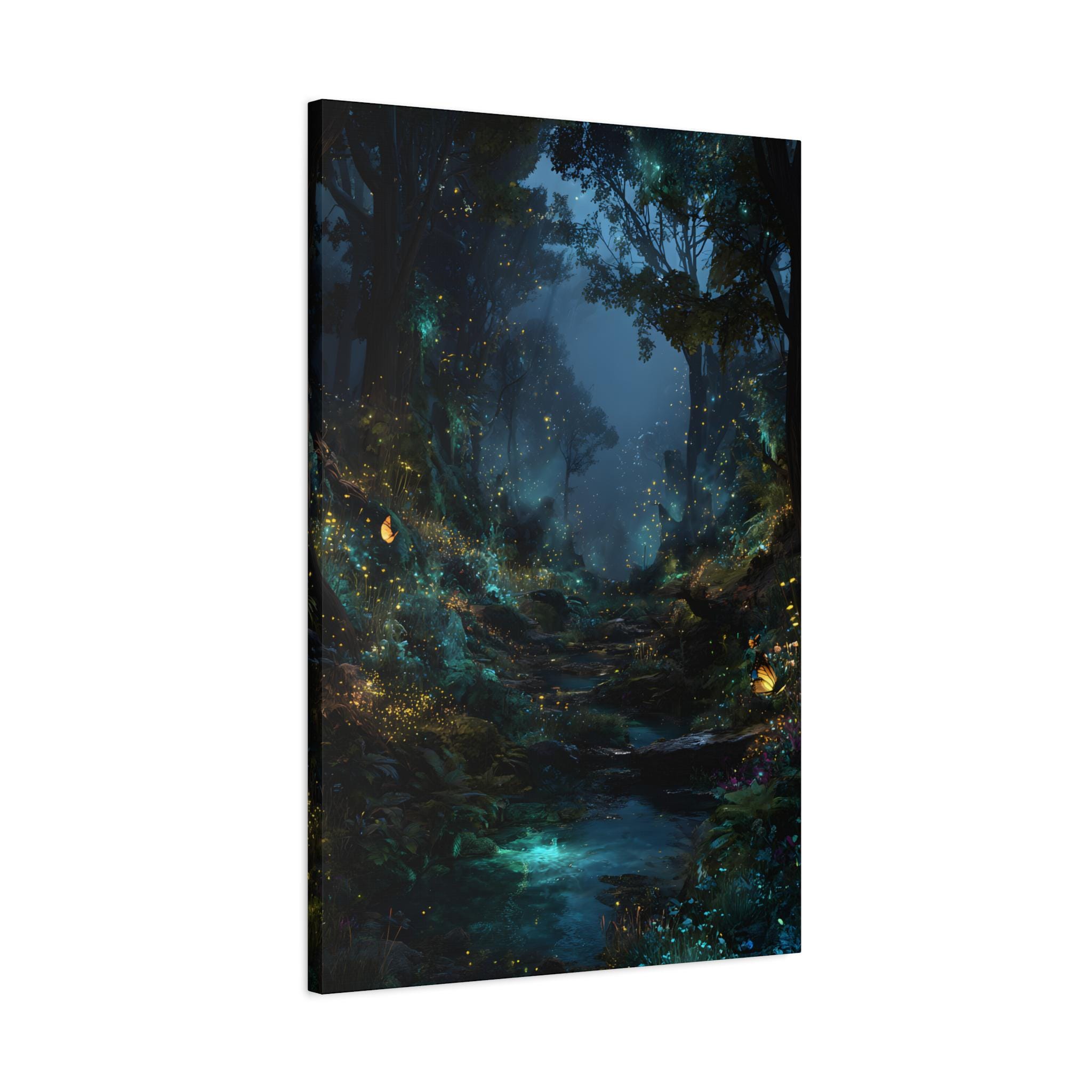 Enchanted Forest Fantasy Art Print | Magical Cottagecore Wall Art - Etsy