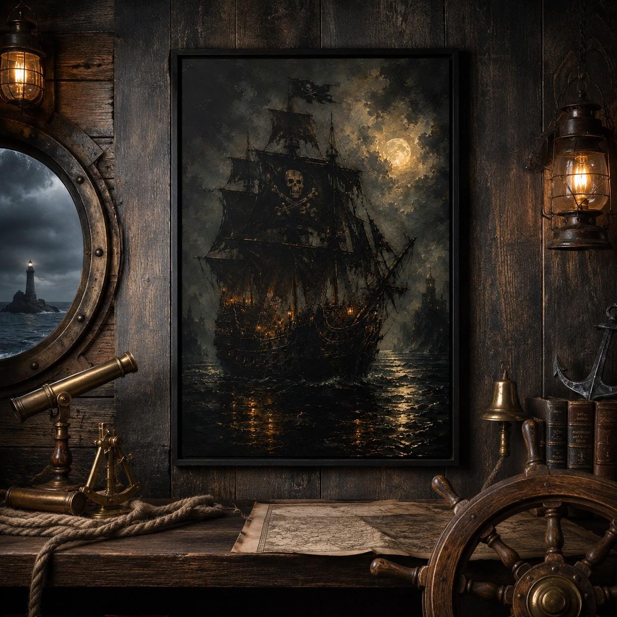Pirate Picture Frame - Etsy