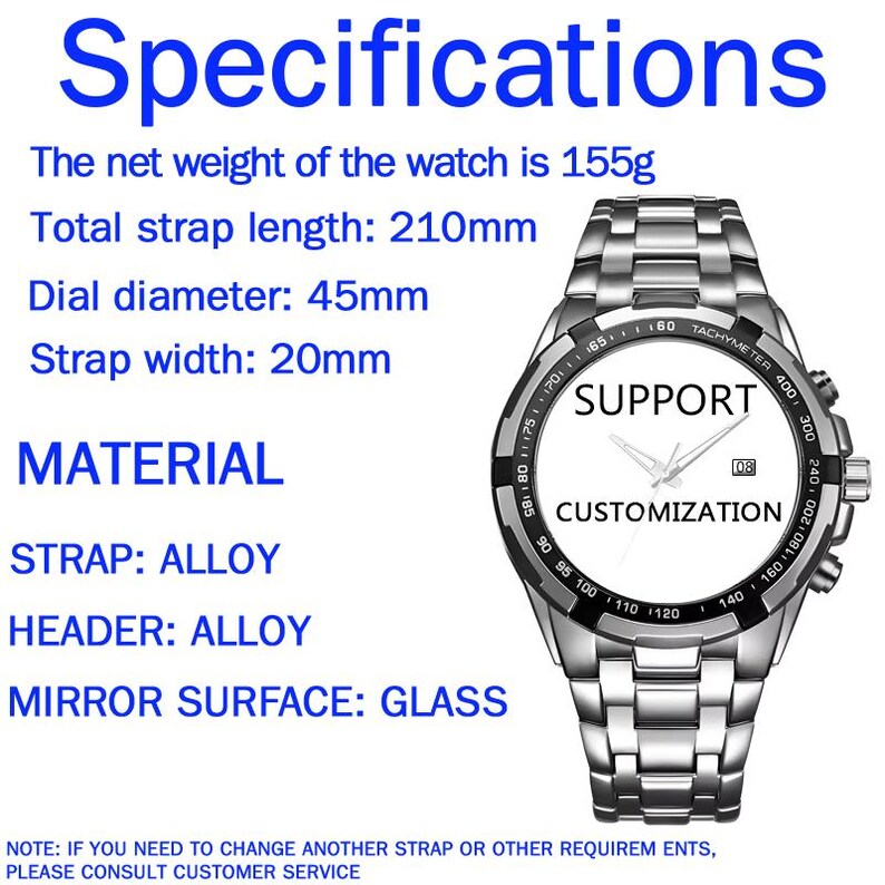 Custom photo watches, personalized photo dial watches, unique everyday accessories, birthday and anniversary gifts Bild 7