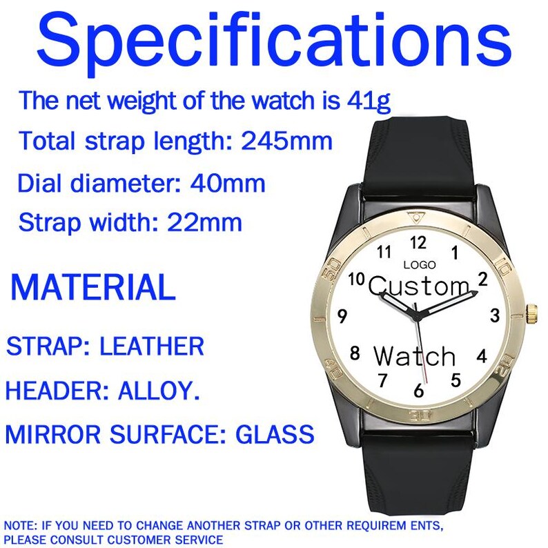40mm Dial, Custom Photo Watch, Personalized Photo Dial, Anniversary/Birthday Gift, Unisex Custom Watch image 4