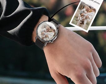 Customized photo dial watches make for meaningful anniversary gifts, personalized photo watches, and birthday surprises.