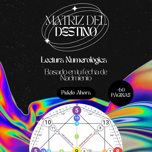 Tu Historia: Guía Personalizada de tu Matriz del Destino|Ebook|Lectura Del Destino|Matrix Of Destiny