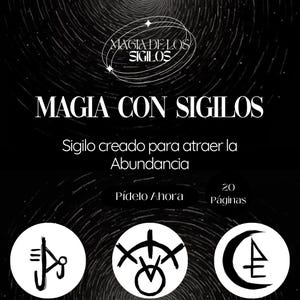 Sigil of Abundance | Sigil Magic | Abundance | Money | Manifesting | Talisman | Seal | Magic Symbol | Esotericism | Magic | Ebook