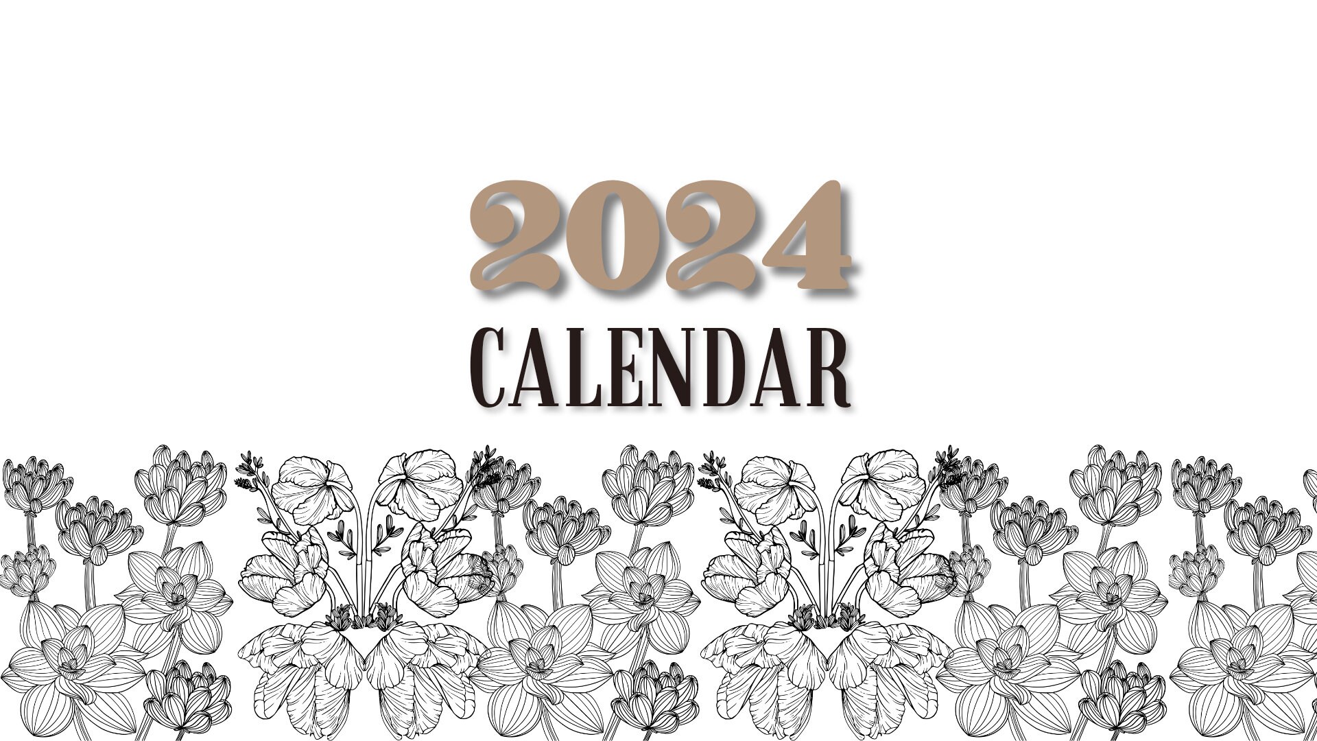 Calendar Coloring Sheet Printable - Etsy