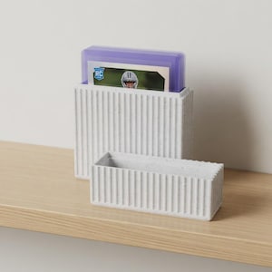 Travel Case for Top-Loaded Pokémon, Sports Cards, and Magic Cards – Ribbed Design - Fits 13x, 20x, or 30x Standard Size Top-Loaders