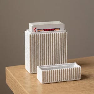 Travel Case for Playing Cards - Single Standard Deck - Replacement Box for Card Deck -  Available in several different colors!