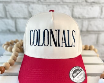 Embroidered Team Name Trucker Hat: Personalized Game Day Cap