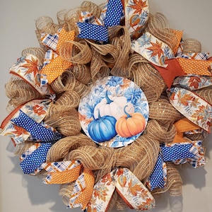 Pumpkin wreath...FW#2