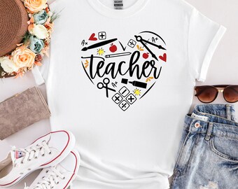 Lehrer,Herz,T-shirt,Lehrer Shirt,lustiges Spruch Shirt,Lehrer Kader Shirt,Schule Shirt,Berater Shirt,Erzieher Shirt,