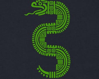 Dark Humor Shirt Lime Serpent Graphic Tee | Weird Alt Fashion Gift | Anti Establishment Snake Design | Garment Dyed Unisex